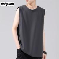 ราคา เสื้อกั๊กแขนกุดผู้ชายฤดูร้อนถนนสวมผ้าฝ้ายแท้ฟิตเนสกีฬาเสื้อกั๊กเสื้อผ้า จุดต่ําสุด ผู้ชายเสื้อยืดแขนสั้นสีขาว (47255913299)