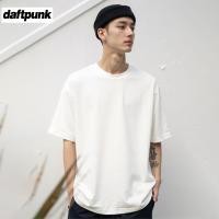 ราคา เสื้อยืดแขนสั้นผ้าฝ้ายแท้ ไซส์ใหญ่ สไตล์คูลสำหรับทุกเพศ สีขาว (44028627876)
