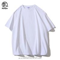 ราคา เสื้อยืดแขนสั้นผู้ชาย ผ้าฝ้ายแท้ สไตล์เกาหลี อินเทรนด์ มาพร้อมไซส์ใหญ่พิเศษ (54205905568)