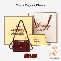 ราคา Disney Mickey Mouse กระเป๋าメッセンเจอร์ หนังเคลือบเงา สไตล์ใหม่ เหมาะสำหรับผู้หญิง (57050296242)