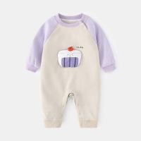 ราคา ชุดรอมเปอร์แขนยาวเปิดไหล่ สำหรับทารก ทำจากผ้าฝ้ายแท้ เหมาะสำหรับฤดูใบไม้ผลิและใบไม้ร่วง (40374908760)