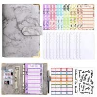 ราคา คลังสินค้าพร้อม A6 Creative Handbook A6 Building Notebook Notepad A5PU Binder Notebook Handbook ของขวัญวันเกิด (25898044004)