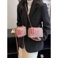ราคา กระเป๋ามินิสไตล์ชาแนล สายโซ่ ขนาด 18x9x11 ซม สำหรับวันแม่ (53007596399)