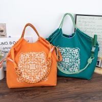 ราคา 43 46ซม สไตล์ใหม่สไตล์ญี่ปุ่นวันหยุดฤดูร้อนสไตล์หมื่นเข็มเย็บปักถักร้อยกระเป๋าช้อปปิ้งแฟชั่นเป็นมิตรกับสิ่งแวดล้อมสันทนาการแบบพกพาเดินทางกระเป๋าสะพายรถไฟ (51456704307)