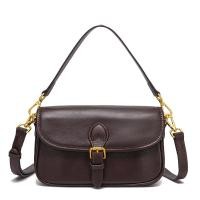 ราคา Classy One Shoulder Diagonal Commuter Bag หนังวัวคุณภาพสูง สไตล์ใหม่สำหรับฤดูใบไม้ร่วงและหนาว พร้อมสต็อก จัดส่งด่วน (50954910037)