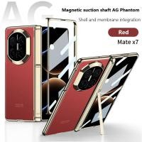 ราคา AG Phantom สําหรับ Huawei MateX7 MATEX7 Mate X7 แม่เหล็กพับบานพับวงเล็บฝาครอบป้องกัน (55505509726)