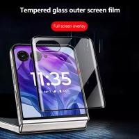 ราคา กระจกนิรภัยสําหรับ Motorola Razr 50 Razr 2024 50 Ultra Plus 2024 Razr 2024 ป้องกันหน้าจอคลุมทั้งหมด Toughened กระจกป้องกัน (28705772488)