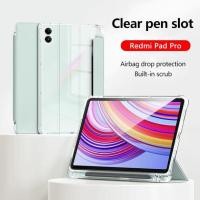 ราคา Transprent สําหรับ Redmi Pad Pro 5G 12 1 SE 11 SE 8 7 Pad10 61 XiaomiPad Pad 7 Pro 5 6 6S Pro Poco Pad 5G 12 1 พร้อมช่องเสียบปากกา (27877057897)