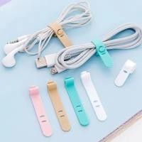 ราคา ซิลิโคนหูฟังม้วนเก็บสายสายรัดนุ่ม ยูเอสบี สายผูกการจัดเก็บข้อมูลผู้ถือออแกไนเซอร์หูฟังคลิปนํามาใช้ใหม่ผูกสีสุ่ม (27277009283)