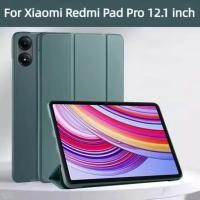 ราคา สําหรับ Xiaomi Redmi Pad 2 Pro กรณี 2025 12 1 นิ้วฝาครอบแม่เหล็ก Xiaomi Poco Pad M1 12 1 นิ้ว 2025 Poco Pad X1 Pad 8 8Pro 11 2 นิ้ว Tri พับ PU ปกหลัง Auto Sleep Wake (45906387460)