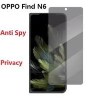 ราคา ป้องกันหน้าจอสําหรับ OPPO Find N6 N5 N3 5G คลุมทั้งหมด Anti spy กระจกนิรภัยความเป็นส่วนตัว (50958721666)