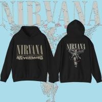 ราคา เสื้อฮู้ด เสื้อแจ็คเก็ตเสื้อกันหนาวมีฮู้ดผู้ชายผู้หญิง Oversize Nirvana Nevermind Angel ผ้าฝ้ายแท้ Hoodie M 3XL (50951518596)