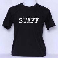 ราคา เสื้อยืดผ้าฝ้าย สินค้าพร้อมส่ง เสื้อ STAFF (47757320186)