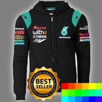 ราคา NEW Baju RSHOPPING JAKET HOODIE ZIPPER LOGO MIX Motogp2020 P3TR0N4 SRT Yamaha Racing Team Mens Sweatshirt Hoodies (47106971704)