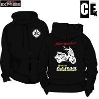 ราคา NEW Yamaha Nmax Vinyl Cl ปรับแต่งเสื้อผ้า Express Hoddie Jacket พร้อมซิปฤดูร้อนผ้าฝ้ายแท้ (48306971666)