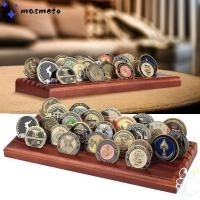 ราคา การแสดงเหรียญ มาสมีโต ท้าทาย แท่นโชว์เหรียญไม้ 13 x 5 ใน ชั้นเก็บเหรียญ 6 แถว ที่ใส่เหรียญสะสมสี่เหลี่ยม (57957555193)