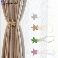 ราคา MASMATO หัวเข็มขัดม่าน คลิปหัวเข็มขัดรูปดาวม่านแม่เหล็ก Nordic ABS Curtain Holdback Home Decor (55257887862)