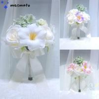 ราคา มาสมีโต ช่อดอกไม้เจ้าสาวดอกไม้ ช่อดอกไม้ประดิษฐ์ คาลล่า ลิลลี่ สีขาว ดอกกุหลาบ ทิวลิปผ้าไหมเหมือนจริงดอกไม้ดอกไม้ปลอมงานแต่งงานพิธี (52806595923)