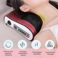 ราคา พร้อมส่ง Massage Pillow หมอนนวด เครื่องนวดไฟฟ้า นวดคอ หลัง เบาะนวดอเนกประสงค์ (28269552897)