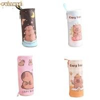 ราคา กล่องดินสอ FULLHSE กระเป๋าดินสอ PU Capybara ความจุขนาดใหญ่ กล่องเครื่องเขียนการ์ตูนน่ารัก (56458392552)