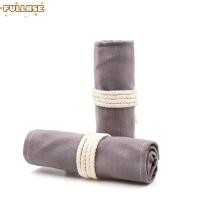 ราคา เต็ม กล่องกระเป๋าปากกา ผ้าใบ 12 24 36 72หลุมดินสอ แบบพกพานักเรียนศิลปะขนาดใหญ่ม้วนกระเป๋าดินสอหญิงชาย (54958556617)