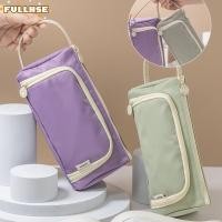 ราคา กระเป๋าใส่ปากกา ทําด้วยโลหะทั้งหมด ดินสอสองชั้นมัลติฟังก์ชั่น กล่องปากกาผ้าความจุขนาดใหญ่ สํานักงานโรงเรียน (54808552384)