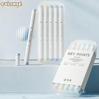 ราคา ปากกามาร์คเกอร์สี เต็ม สีเส้น 5 ชิ้น เซ็ตปากกาเน้นข้อความสองหัว ปากกามาร์กเกอร์สีน่ารักสองหัวออกแบบน่ารักปากกาเน้นข้อความบัญชีมือ (53958406035)