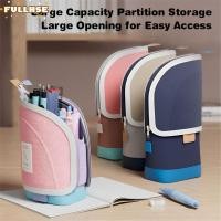 ราคา FULLHSE กระเป๋าดินสอแบบยืดหดได้ ดินสอยืน 2 in 1 แนวตั้ง ของขวัญกระเป๋าเก็บเครื่องเขียนแบบพกพาโต๊ะผู้ถืออุปกรณ์ (52158397076)