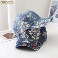 ราคา หมวกสไตล์เบสบอลผ้ายีนส์และผ้าฝ้าย กันแดด สำหรับผู้ชายและผู้หญิง ในสไตล์วินเทจฮิปฮอป (51658443236)