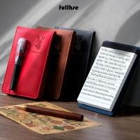 ราคา สมุดบันทึก FULLHSE A7 สมุดบันทึกกระเป๋าปกหนัง Portbale แนวนอนอเนกประสงค์ A7 Memo Pad สํานักงานโรงเรียน (51202738211)