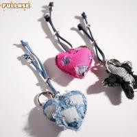 ราคา FULLHSE พวงกุญแจหัวใจคาวบอย Denim Heart รูปหัวใจหัวใจพวงกุญแจ ตกแต่ง DIY อุปกรณ์เสริมถุงของขวัญ Charms Star พวงกุญแจกระเป๋าเป้สะพายหลัง (50758443293)
