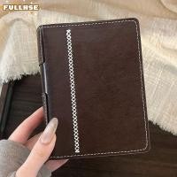 ราคา FULLHSE Travel Journal Retro สีน้ําตาล A7 สมุดโน๊ตแบบหลวม แบบพกพา PU หนัง DIY สมุดไดอารี่หนังสือ Journal การเขียน (49908417312)