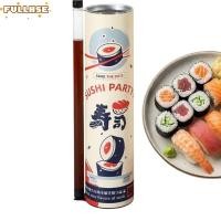 ราคา กล่องบรรจุภัณฑ์ซูชิ อิ่ม เกรดอาหารพร้อมฝาปิดกล่องกดซูชิ ปิดผนึกหนาเก็บซูชิถังกระดาษบ้านครัว (49808463199)