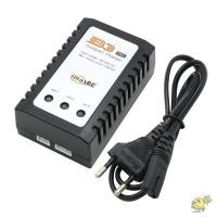 ราคา WXDX TH เครื่องชาร์จแบตเตอรี่ แบตเตอรี่ลิเธียมสายไฟ Balancer Charger RC อะไหล่ 100V 240V 7 4V 11 US EU Plug Power Adapter RC เฮลิคอปเตอร์ (57008649877)