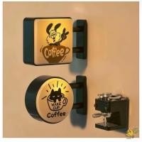 ราคา Wxdx ไทย ป้ายโคมไฟกาแฟ มุมกาแฟมินิบรรยากาศป้ายไฟ สร้างสรรค์เรืองแสงขนาดเล็ก แผ่นหมุด แม่เหล็กติดตู้เย็นร้านกาแฟ (48808292086)