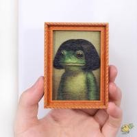 ราคา Wxdx ไทย กรอบรูปไม้ ทนทานไม้ตัดผมออกแบบกบแม่เหล็กตู้เย็น ตลกออกแบบมินิขนาดสไตล์โมเดิร์นกบสีเขียวตู้เย็นเครื่องประดับตกแต่งบ้าน (48658224809)