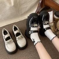 ราคา รองเท้าโลลิต้าเด็กผู้หญิง พื้นหนา สไตล์ญี่ปุ่น ใส่ออกงาน รองเท้าเจ้าหญิงแฟชั่น (44506392926)