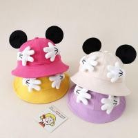 ราคา หมวกบักเก็ตเด็ก Mickey Mouse ลายการ์ตูนหูมิกกี้ หมวกเด็กน่ารัก กันแดด ใส่เที่ยว (56356960646)