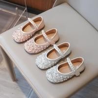 ราคา รองเท้าเด็กผู้หญิง พรินเซสประดับเพชร แมรี่เจนพื้นนุ่ม รองเท้าใส่ออกงาน (52206582644)