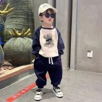 ราคา เซ็ตเสื้อแขนยาวกางเกงขายาวเด็กผู้ชาย สไตล์เกาหลี ลายกล้องแฟชั่น ใส่สบายเหมาะกับฤดูใบไม้ร่วง (51001068941)
