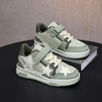 ราคา รองเท้าผ้าใบเด็ก ลายดาว หนังทน กันลื่น กันน้ำ ใส่สบาย สไตล์สปอร์ต (49604794576)