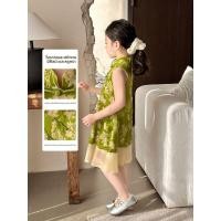 ราคา เดรสเด็กผู้หญิงสไตล์จีน แขนกุดลุคเรียบร้อย ใส่ออกงาน (47656644822)