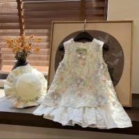 ราคา เดรสเด็กผู้หญิงแขนกุดสไตล์หวาน ลุคเจ้าหญิงใส่ออกงาน (48606651211)