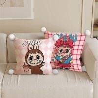 ราคา หมอนอิง Labubu ลายการ์ตูน หมอนพิงหลัง โซฟา ห้องนั่งเล่น ของขวัญ พร้อมไส้ (45655677818)