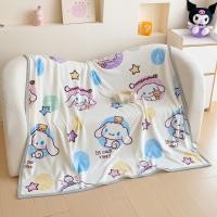 ราคา ผ้าห่มเด็กการ์ตูน Sanrio ลาย Cinnamoroll และ Kuromi ผ้าฟลีซแฟลนเนลนุ่ม อบอุ่น ใช้พักผ่อน (44165016560)