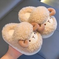 ราคา รองเท้าแตะเด็กฤดูหนาวสุดน่ารัก รองเท้าแตะขนฟูแบบกันลื่น ใส่อุ่นสบายสำหรับเด็กชายและเด็กหญิง (42073968250)
