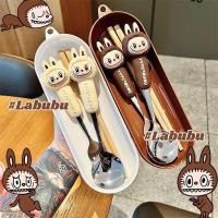 ราคา ช้อน ส้อม ตะเกียบ Labubu สแตนเลส 304 พร้อมกล่อง ลายการ์ตูนน่ารัก พกพาสะดวก (40855881460)