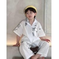ราคา ชุดเสื้อผ้าเด็ก Mickey เสื้อแขนสั้นกางเกงขายาว ผ้านุ่ม ใส่สบาย ใส่อยู่บ้านได้ (40178222861)