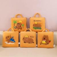 ราคา หมอนผ้าห่มลาย Capybara 2 in 1 พับได้ ใช้เป็นหมอนหรือผ้าห่ม พกพาสะดวก เหมาะใช้ในออฟฟิศ (28189367018)