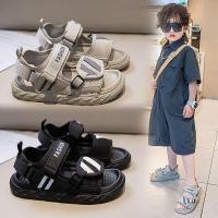 ราคา รองเท้าแตะเด็กผู้ชาย สไตล์สปอร์ต กันลื่น น้ำหนักเบา ใส่สบาย พื้นนุ่ม ใส่เที่ยวชายหาด หน้าร้อน (55358314550)